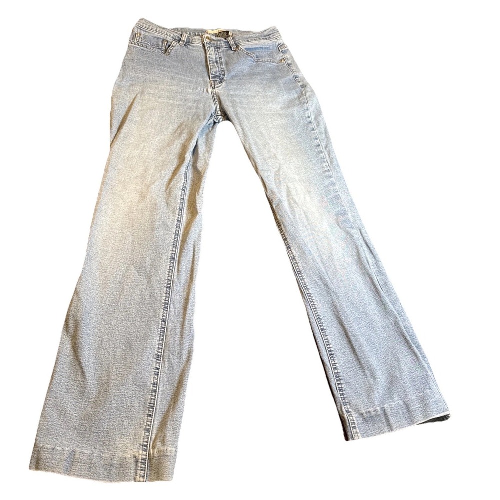 Jag Jeans Womens Size 10 Bootcut Stretch Denim Light Wash Mid‎ Rise Classic Fit